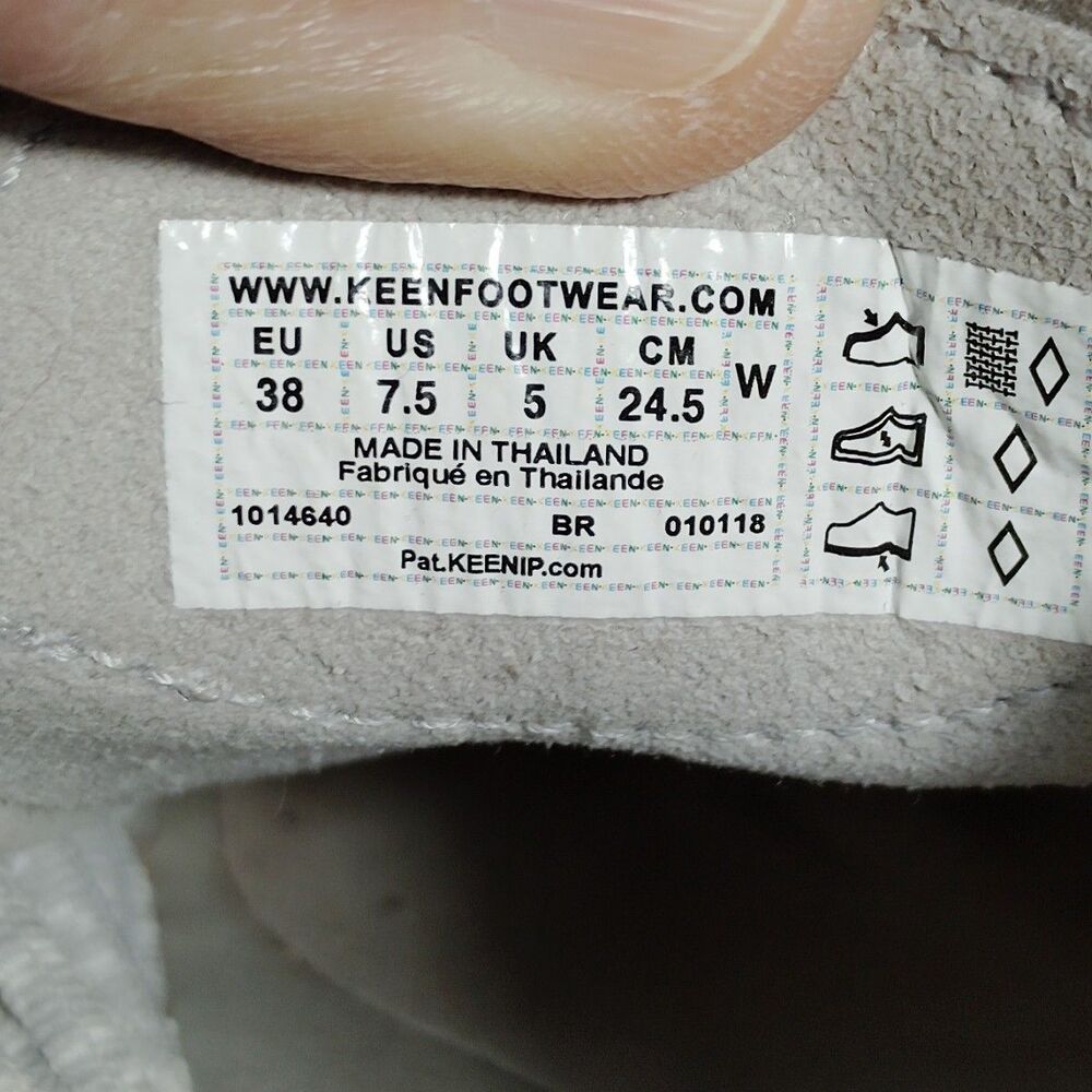 Keen Sz 7.5 UNEEK Sandals Bungee Cord Hiking Water Shoes 1014640 Gray - Picture 7 of 8